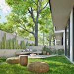 Casa nueva de venta en Lumbisí con jardín posterior