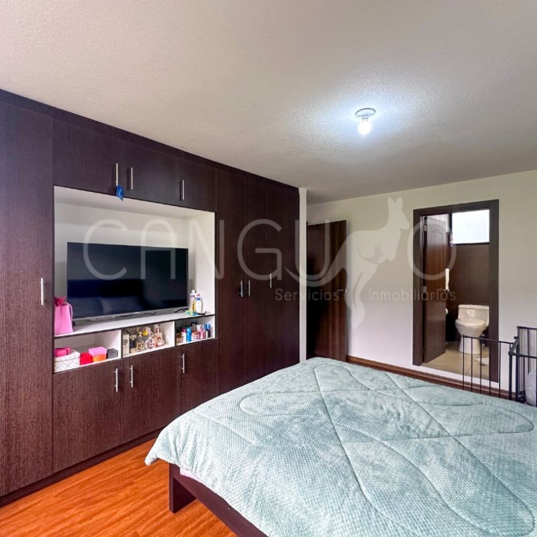 Dormitorio principal de Departamento en Venta Unión Nacional Quito
